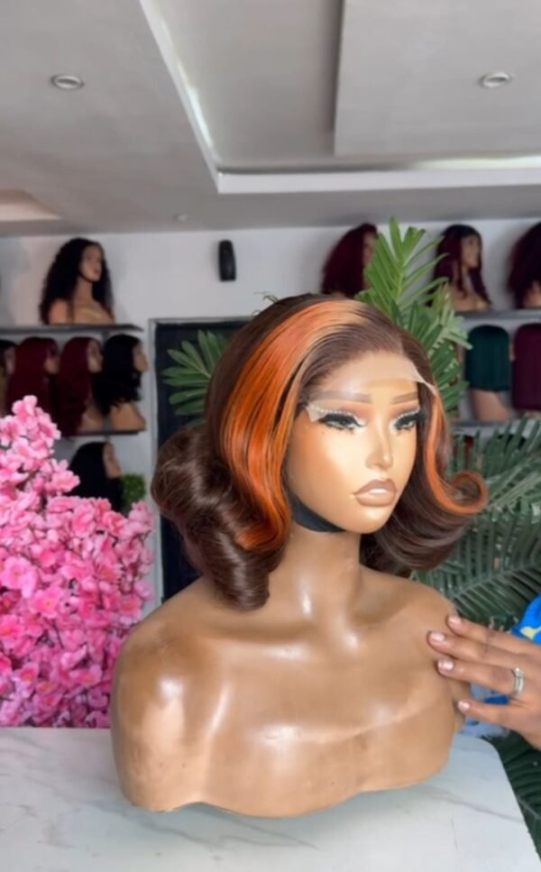Orange and brown short birthmark bounce
