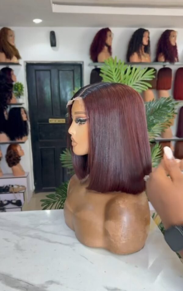 10" 2by6 Dark brown raw donor bone straight