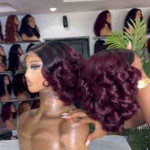 Tight bounce unit 100% human hair 48k