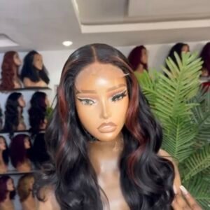 22” 5by5 natural bounce with brown birthmark