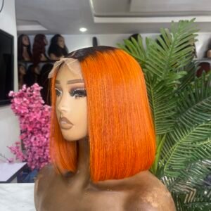 10” dark orange raw donor bone straight