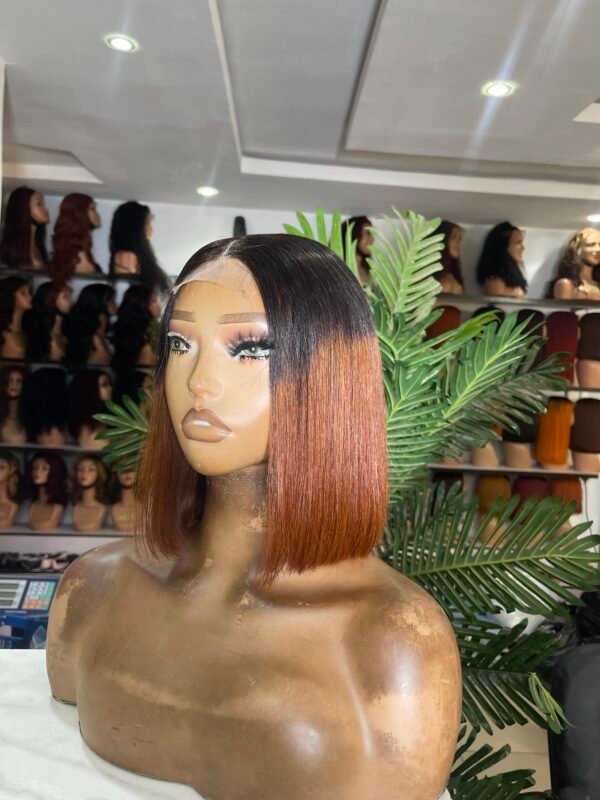 10” 2by6 closure unit Sdd  china bone straight two tone